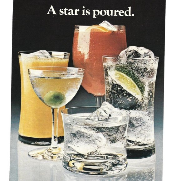 Puerto Rican White Rums 1970s Vintage Print Ad 9 inch Tall - Picture 2 of 4